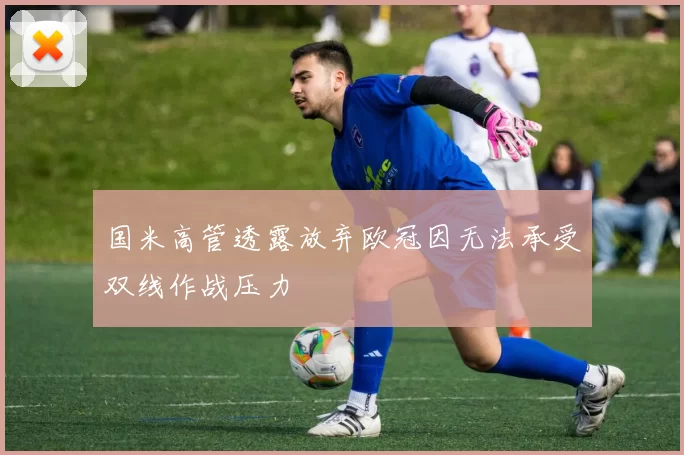 国米高管透露放弃欧冠因无法承受双线作战压力